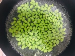 养生保健美食毛豆肉末