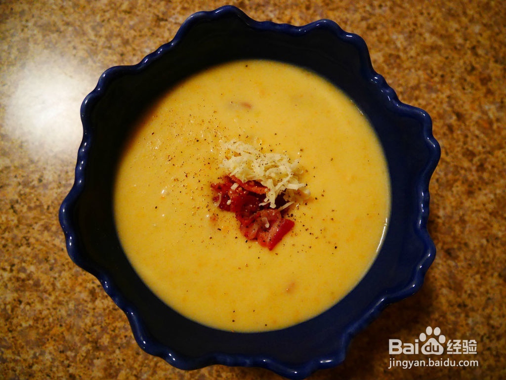 宝宝也爱吃的培根奶油土豆浓汤