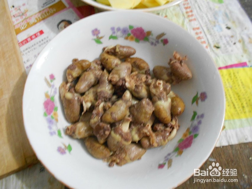 美味炒鸡心的做法