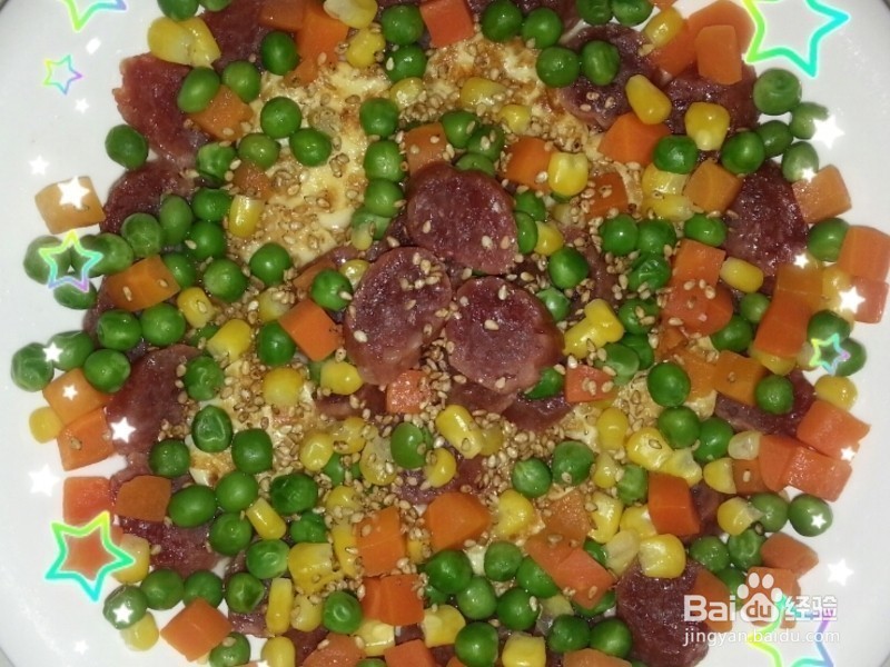 XO腊肠蛋豆腐