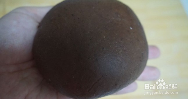 蜂蜜可可粉双色面包