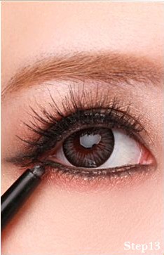 2012下眼睑包围式眼妆