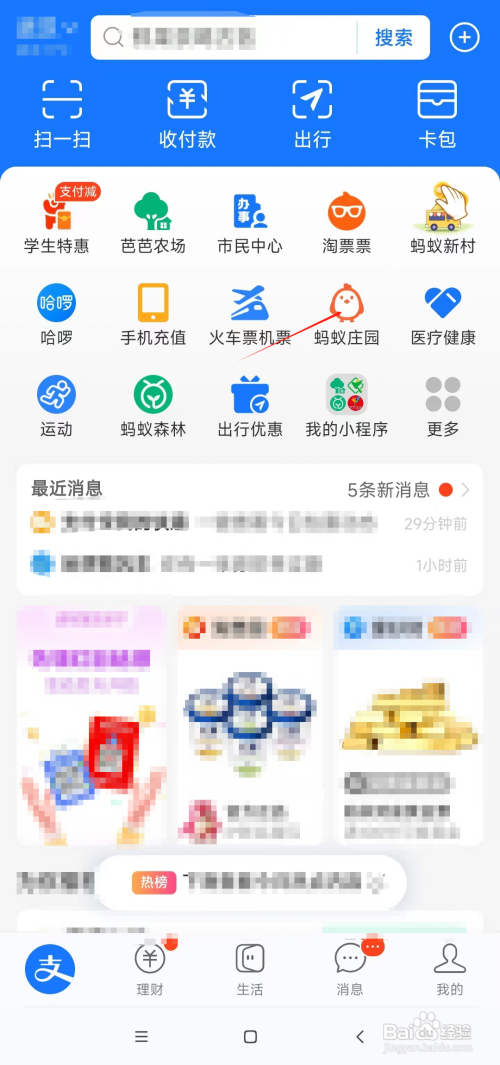 支付宝蚂蚁庄园如何设置小鸡姓名对好友不可见