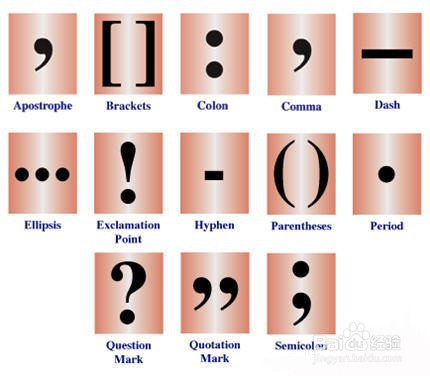 如何正确使用英文标点？