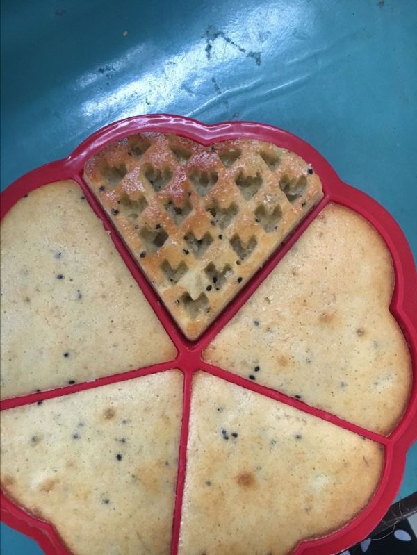 黑芝麻香蕉华夫饼