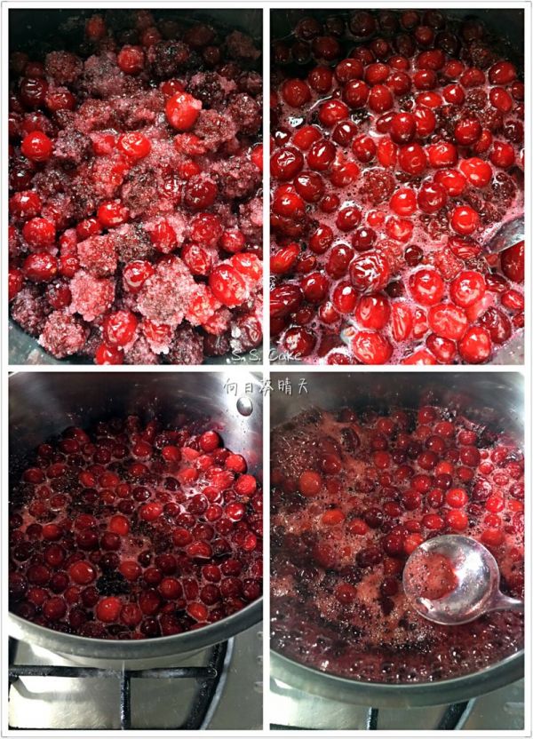 蔓越莓覆盆子果酱