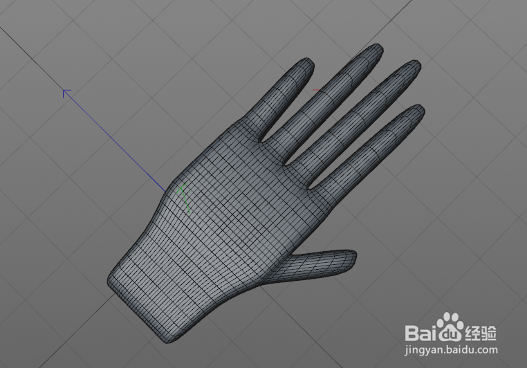C4D 如何创建手模型下篇