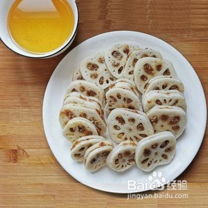 炸藕盒的做法