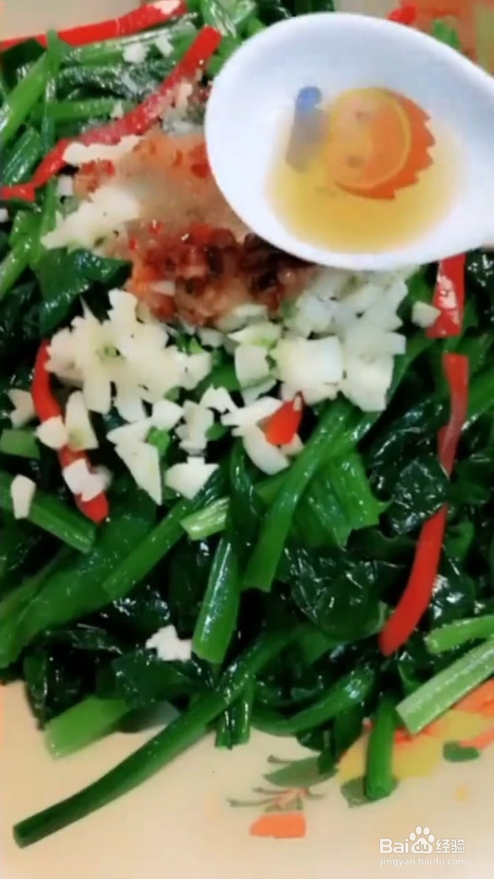 在家怎么做凉拌菠菜