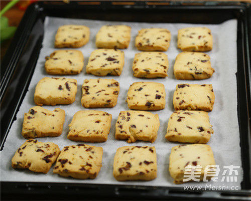 最受欢迎的蔓越莓饼干做法