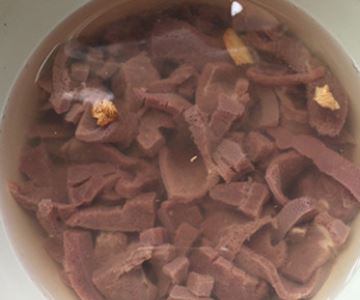 碗托的麻辣猪肝做法