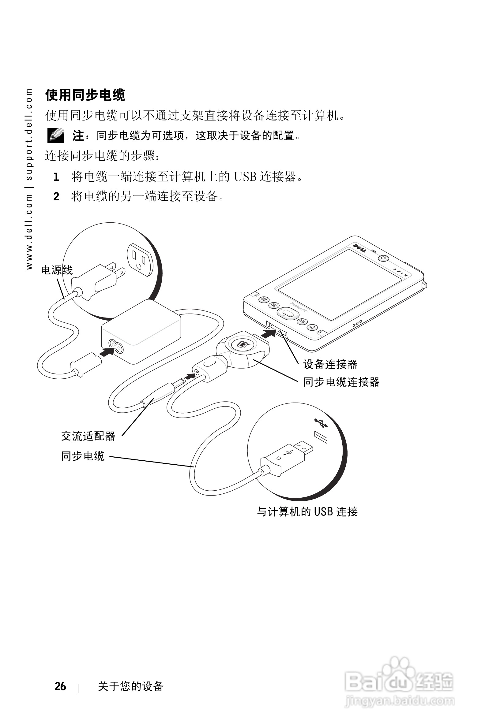 戴尔PDA(掌上电脑)HC02U型说明书:[3]