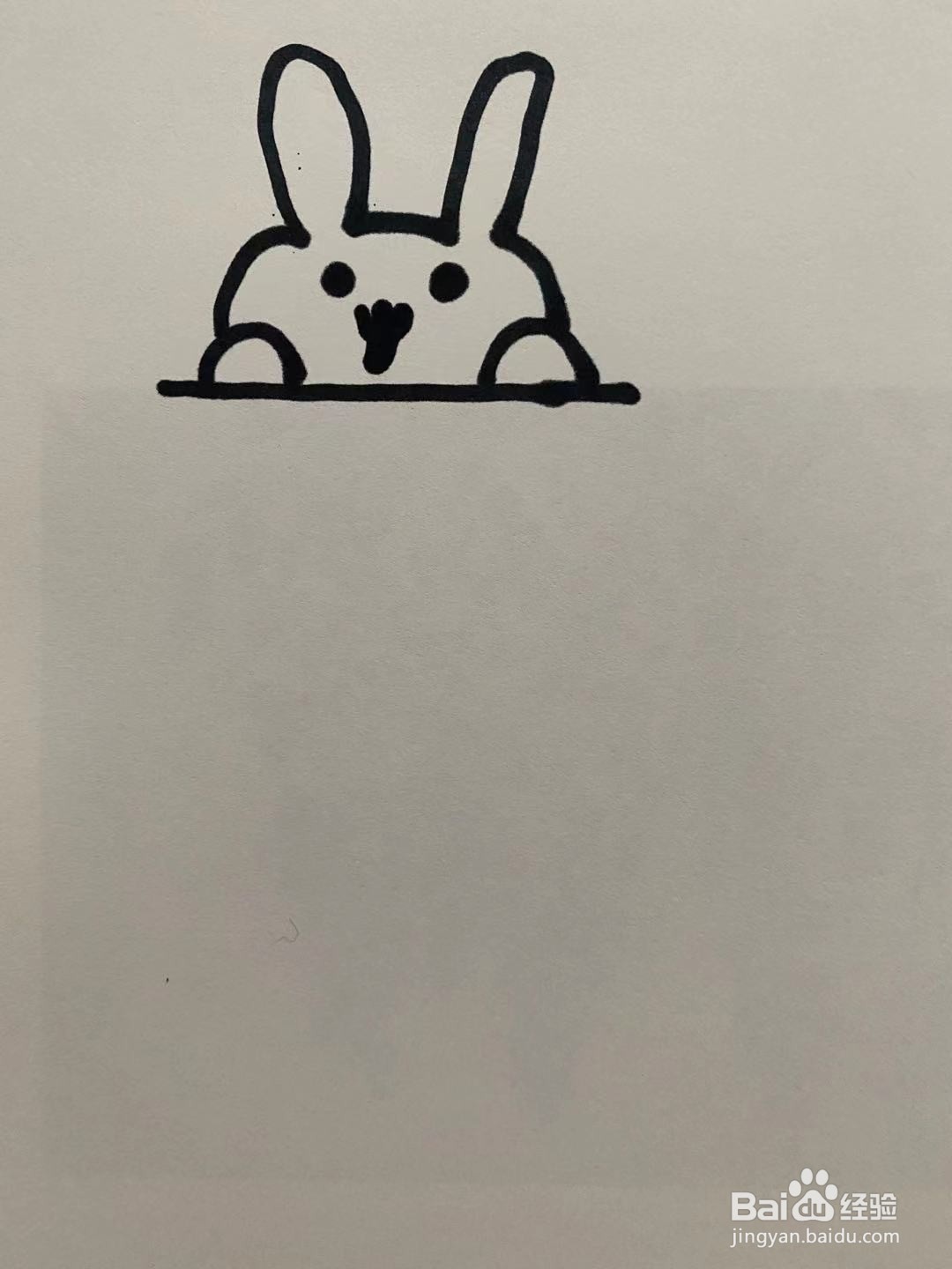 简笔画小兔子怎么画？