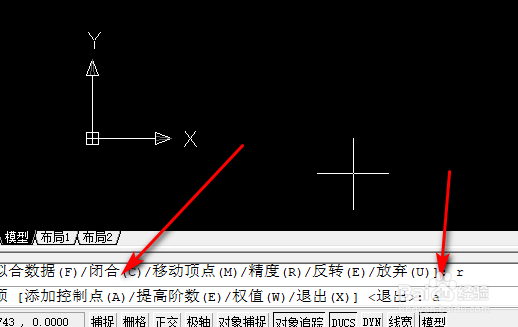 cad画好的样条曲线上如何加点