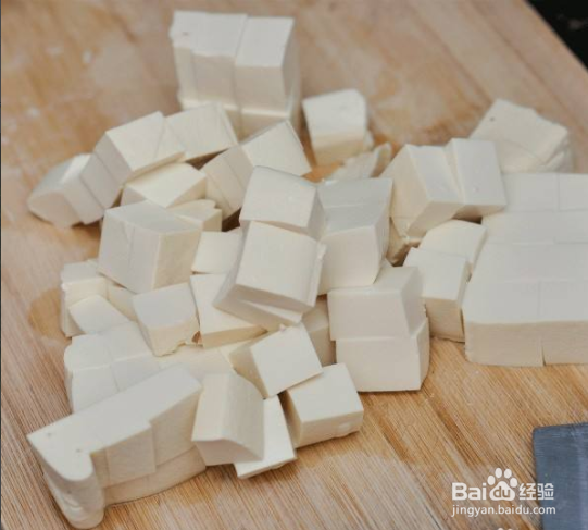 干荠菜豆腐汤的做法