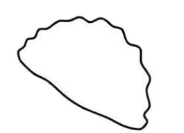 好看的水饺简笔画教程