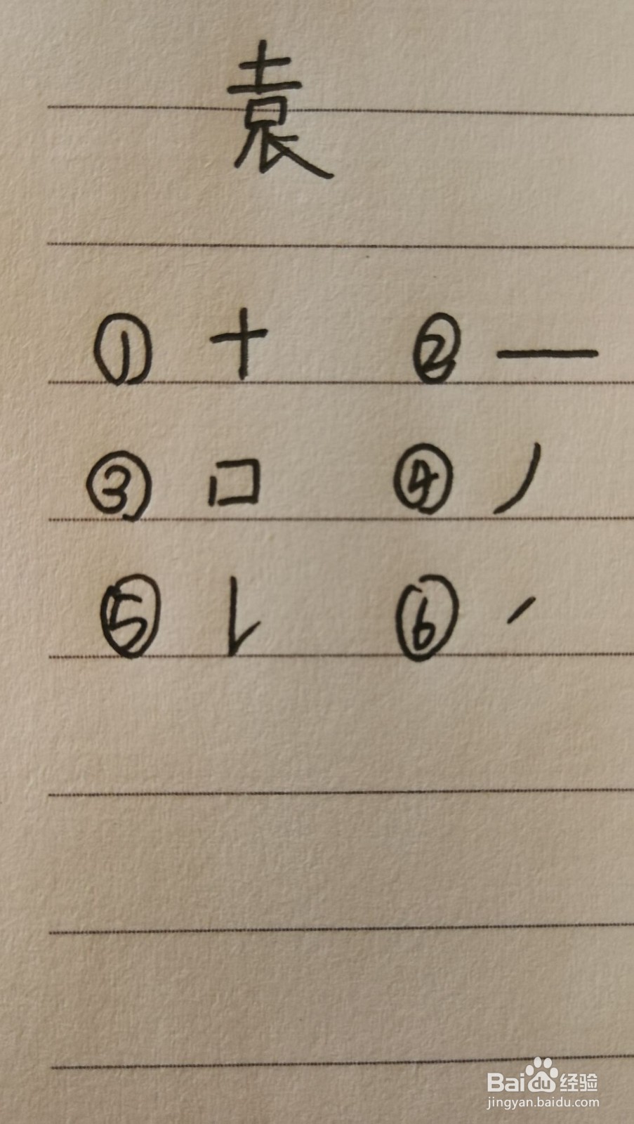 袁字可以怎么拆分