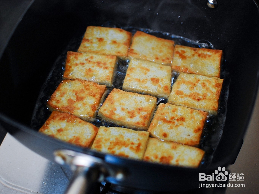 抢着吃的香煎老豆腐