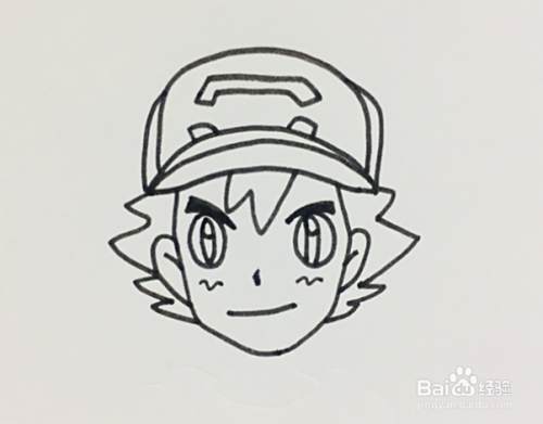 小智的简笔画怎么画