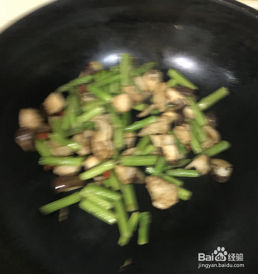 心心念念的鸡肉芦笋蘑菇