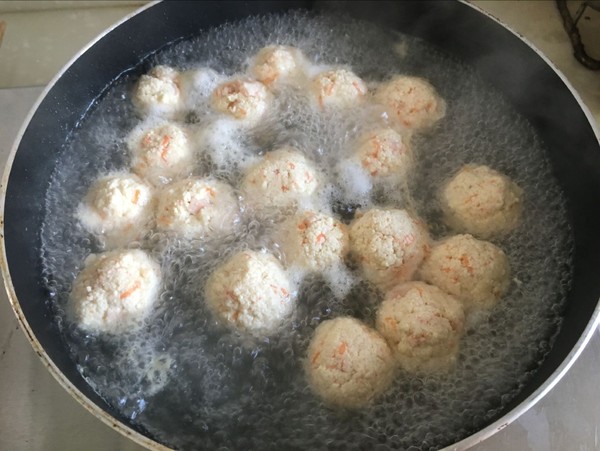 茄汁豆腐丸的做法