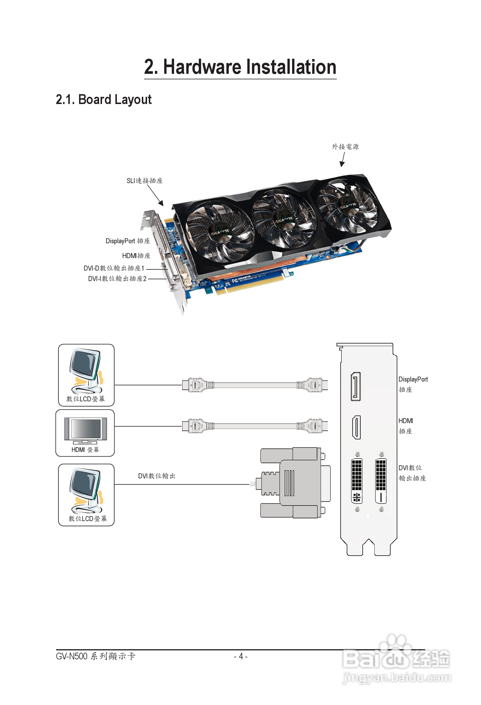 技嘉GV-N560448-13I显卡使用手册:[1]