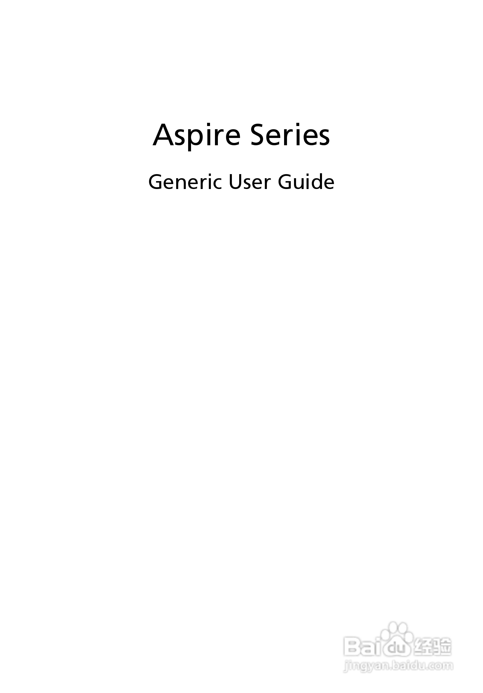 ACER宏基Aspire 5741ZG笔记本说明书:[1]