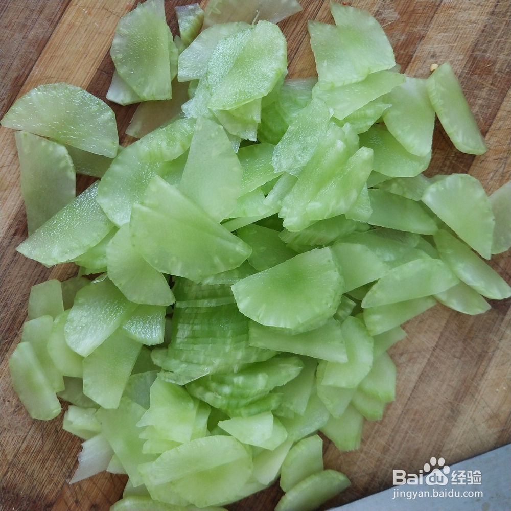 莴苣做成片真好吃