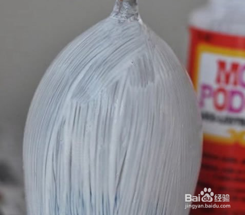闪粉改造高脚玻璃杯DIY