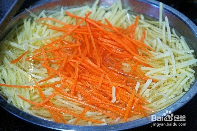 素炒土豆丝怎么做