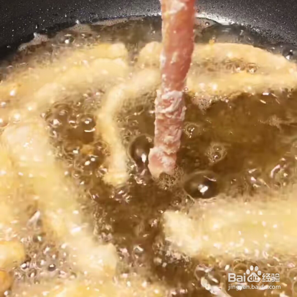 糖醋里脊外壳怎么酥脆