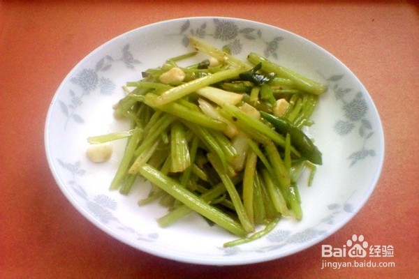 香辣芹菜-------营养美味