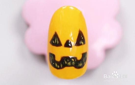 南瓜人美甲教程