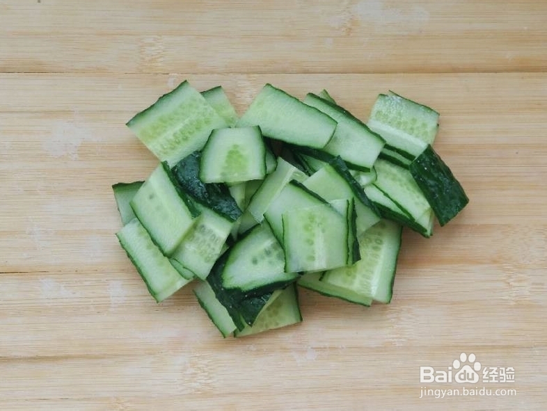 孩子爱吃的虾皮青瓜