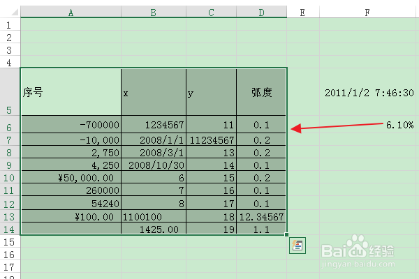 Excel：如何以颜色突出显示小于某个值的数据