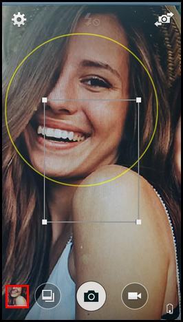 Samsung GALAXY GRAND Max如何使用后置照相机自拍?(G7200)