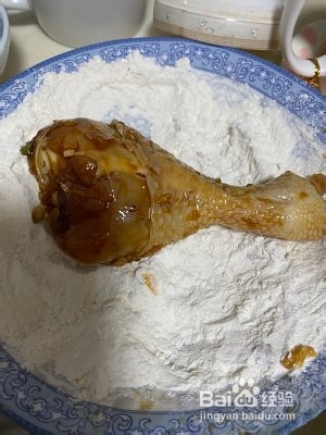 不用油的炸鸡腿的做法