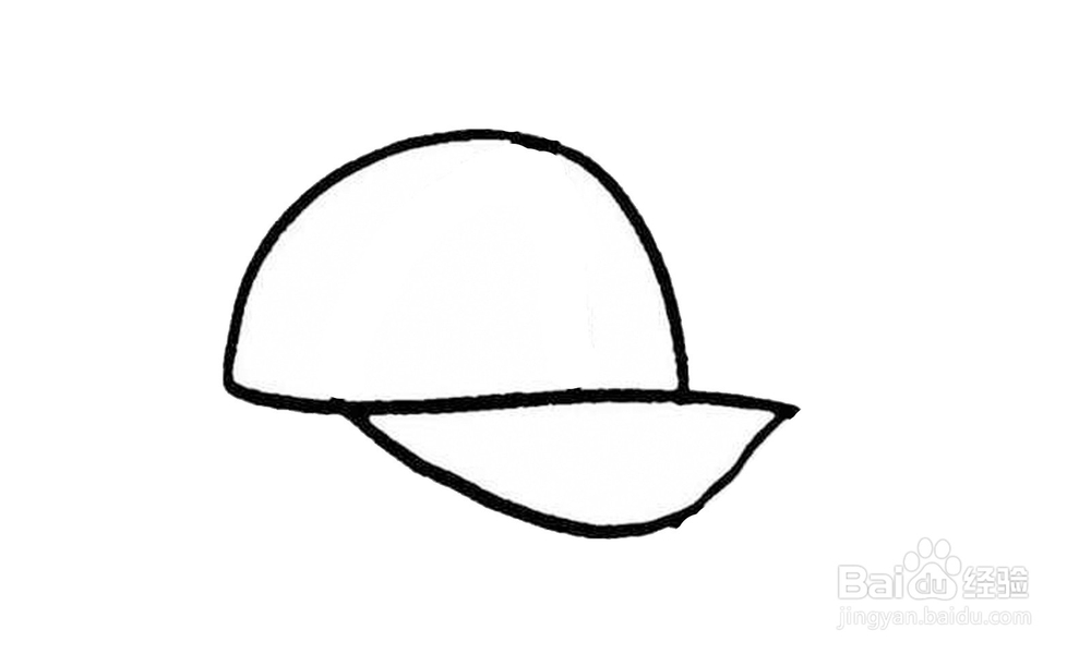 如何画出一个小红帽子？