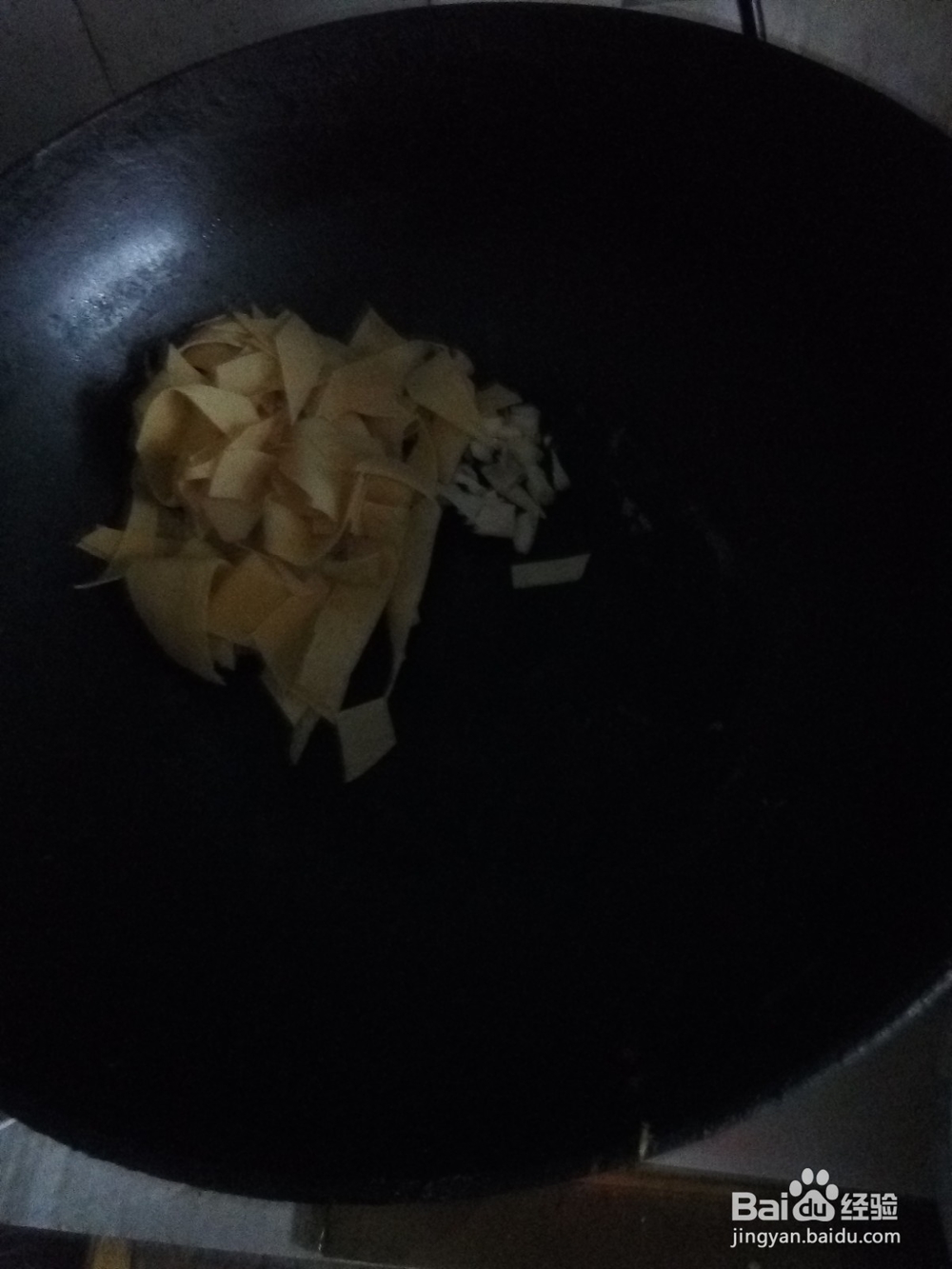 白菜炒干豆腐