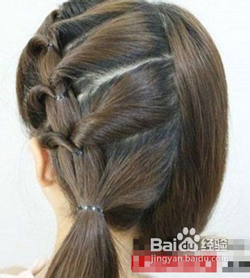 韩式鱼骨辫盘发教程打造精致女人