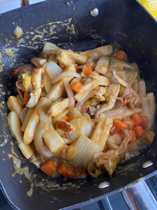 快手咖喱年糕蟹