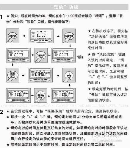 苏泊尔电饭煲使用方法