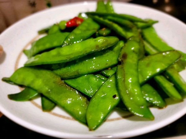 懒人清炒荷兰豆