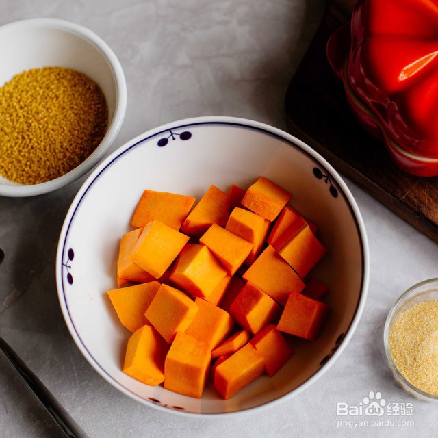 减脂餐之南瓜小米粥