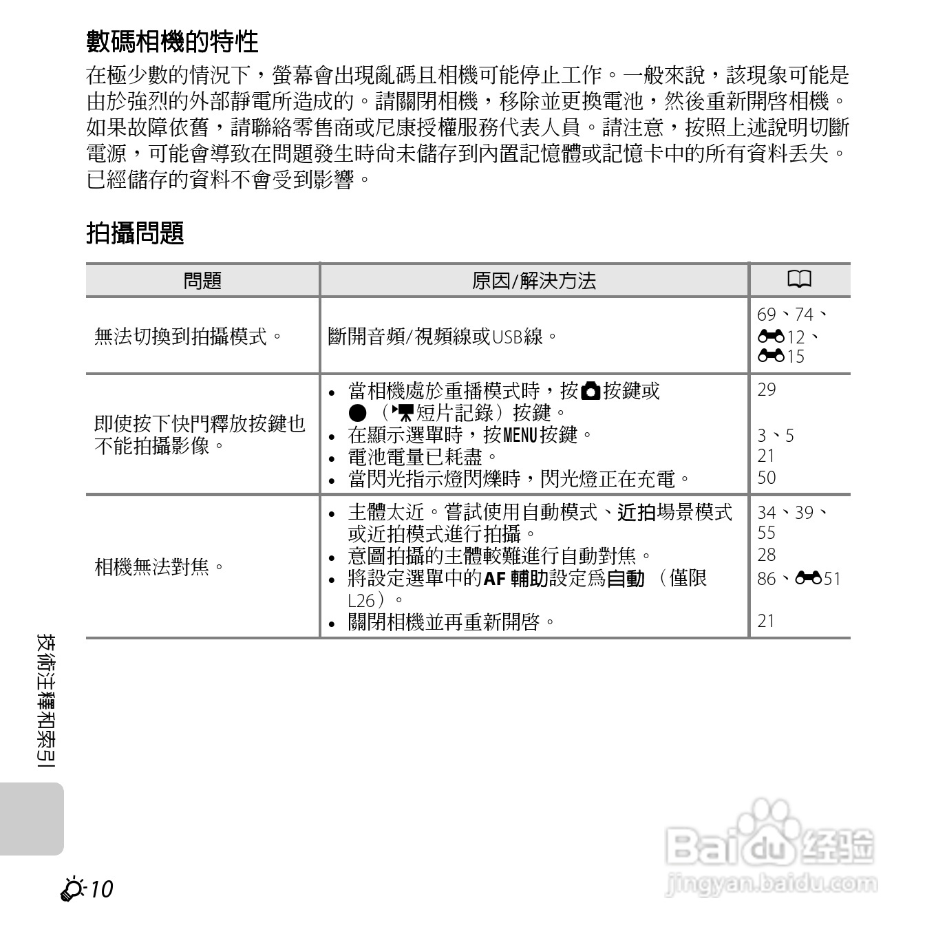 尼康 COOLPIX L25(繁体中文)说明书:[19]