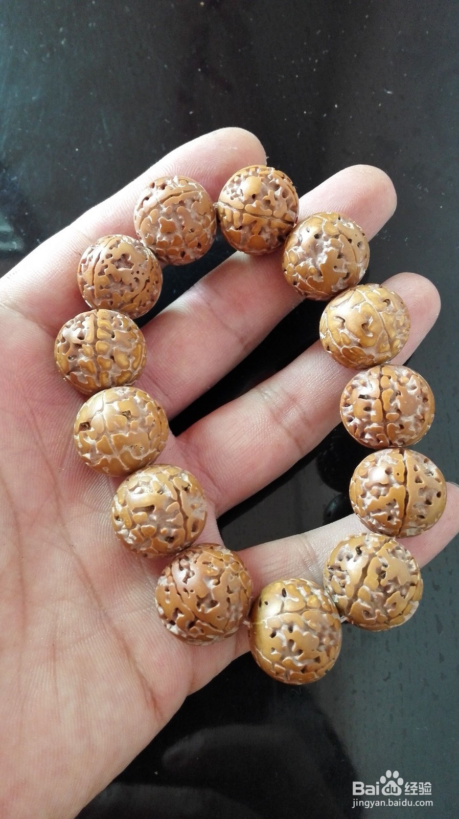 尼泊尔金刚菩提打磨无齿金刚圆珠桶珠镶嵌铜管