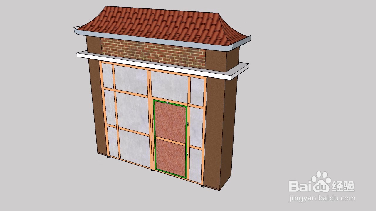 农家大院门的门轴怎么安装
