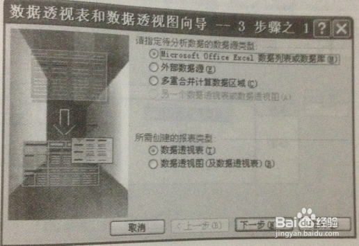 数据透视表的创建