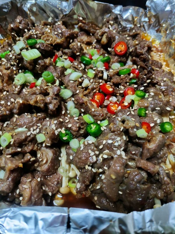 锡纸烤牛肉烤箱版