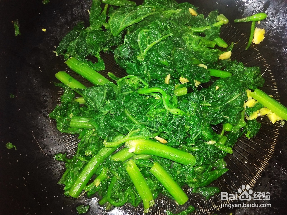 素炒南瓜苗的家常做法